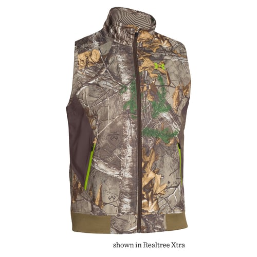 UA Wind Barrier Vest  <br>  Mossy Oak Treestand Large