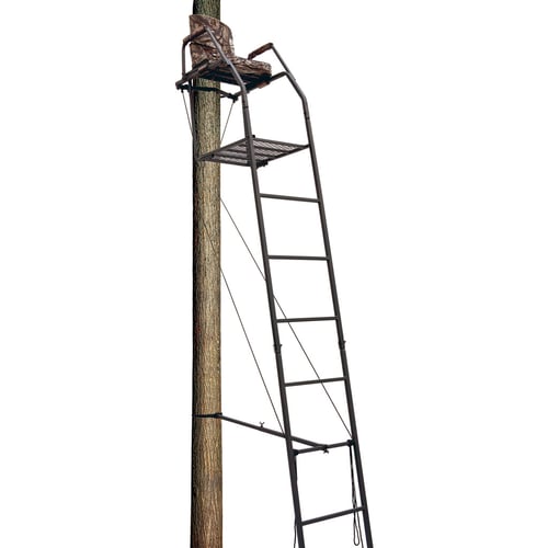 Big Dog Blue Tick Ladder Stand  <br>  16 ft.
