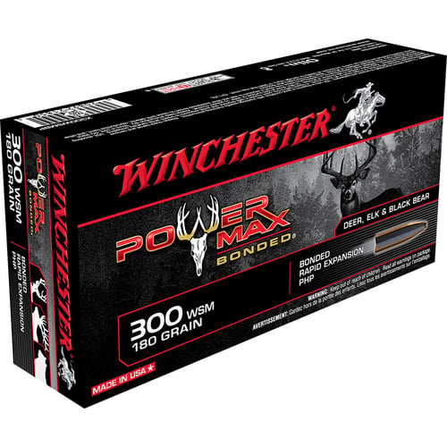 Winchester PowerMax Bonded Rifle Ammo