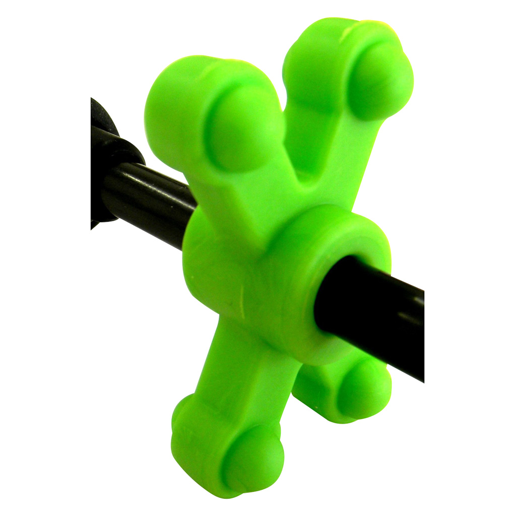 BowJax SlimJax Cable Rod Dampener  <br>  Neon Green