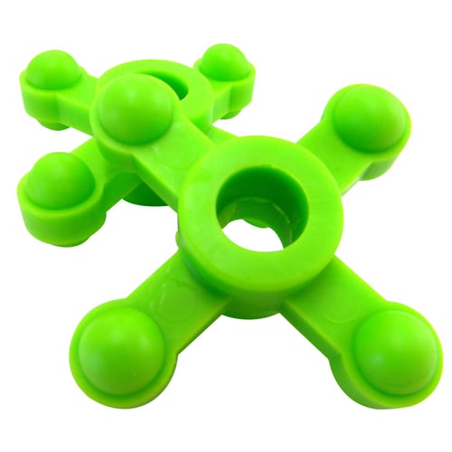 BowJax MaxJax Dampener  <br>  Neon Green 5/8-1 in. 2 pk.