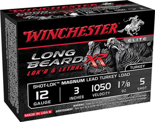 Winchester STLB123M5 Long Beard XR Shotshell 12 GA, 3 in, No. 5