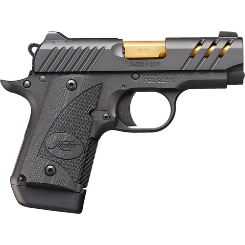Kimber Micro 9 ESV Pistol  <br>  9 mm 6.1 in. Black 7+1 rd.