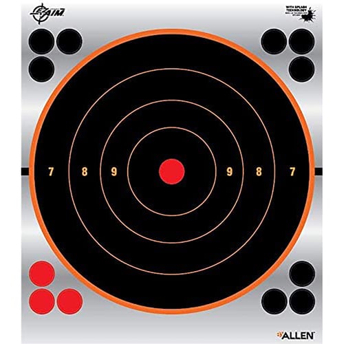 EzAim Reflective Bullseye Target  <br>  9 in. 6 pk.