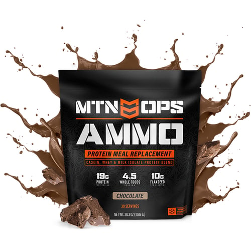 MTN OPS Ammo Whey Protein  <br>  Meal Replacement Chocolate