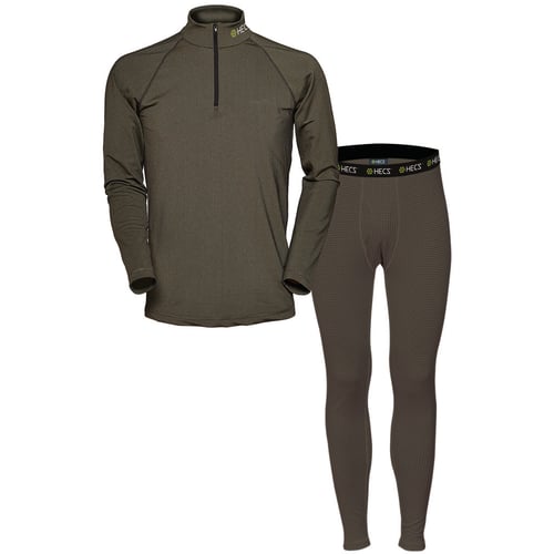 HECS Base Layer Suit  <br>  Green Small