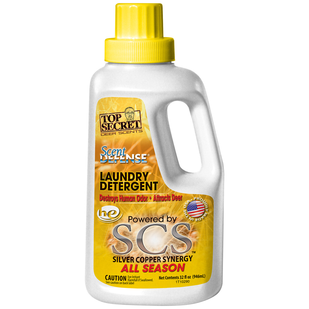 Top Secret Scent Defense Laundry Detergent  <br>  All Season 32 oz.