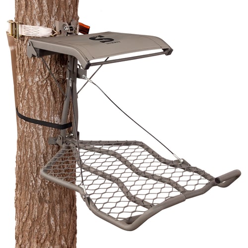 Summit SU82091 Back Country Hang-On Stand, Powder Coated Steel, Holds