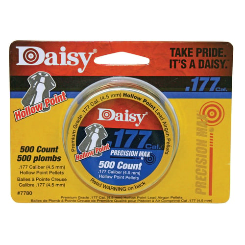 Daisy 987780446 PrecisionMax  .177 Pellet Lead Hollow Point 500