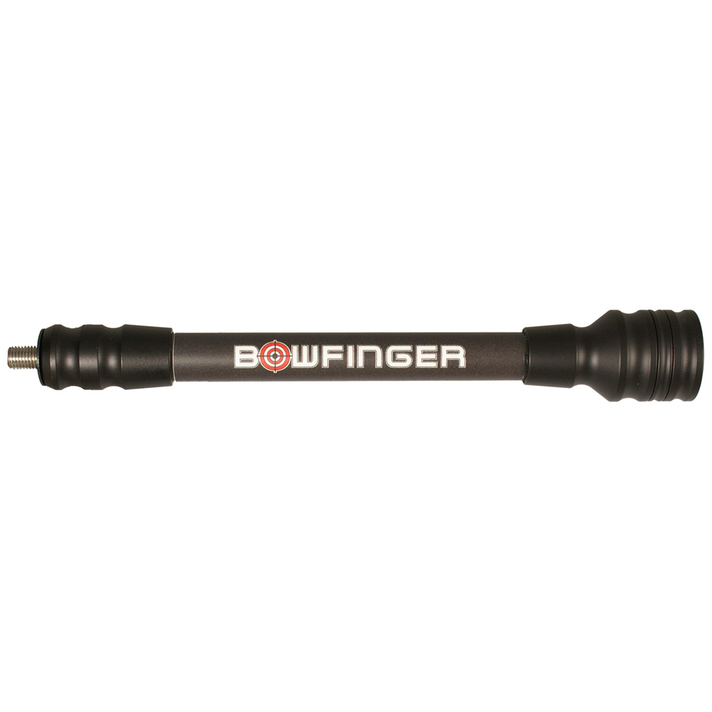 Bowfinger Ultimate Hunter Stabilizer  <br>  Black 8 in.