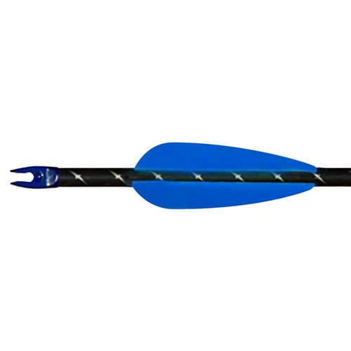 AAE Elite Plastifletch Vanes  <br>  Blue 2.375 in. 100 pk.