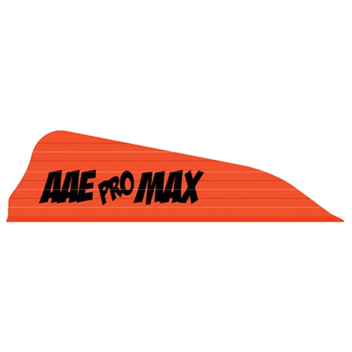AAE Pro Max Vanes  <br>  Fire Orange 1.7 in. 100 pk.