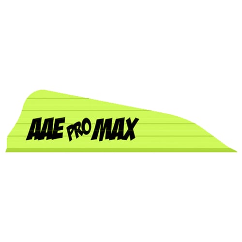 AAE Pro Max Vanes  <br>  Yellow 1.7 in. 100 pk.