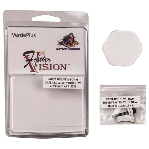 Feather Vision Verde Plus Lens  <br>  Spot Hogg Large Guard 2X
