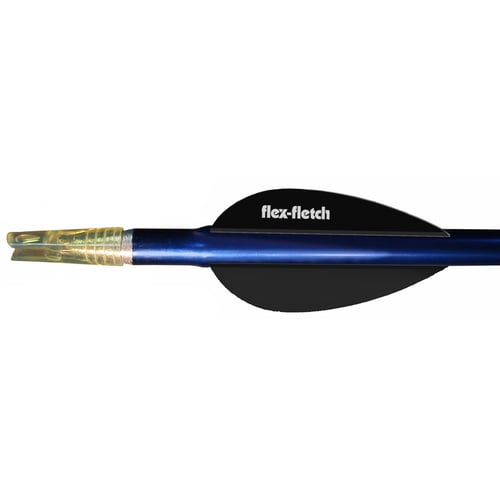 Flex Fletch FFP Vanes  <br>  Black 2 in. 100 pk.