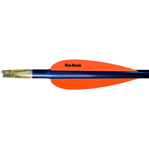 Flex Fletch FFP Vanes  <br>  Neon Orange 3 in. 100 pk.