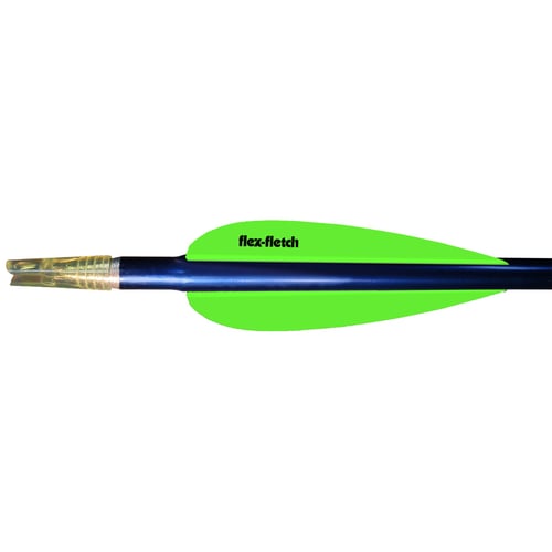 Flex Fletch FFP Vanes  <br>  Cosmic Green 3 in. 100 pk.