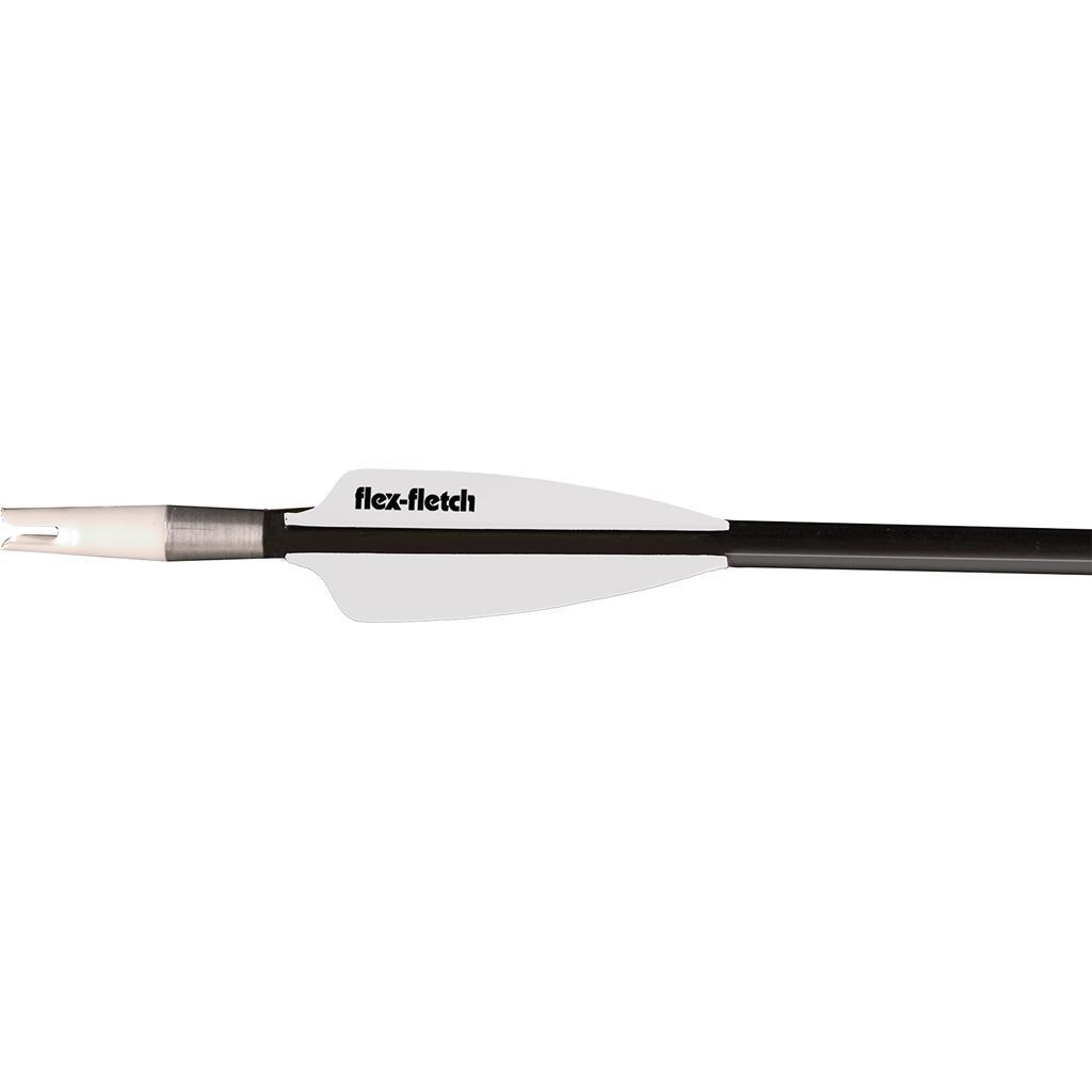 Flex Fletch FFP Vanes  <br>  White 3.6 in. 100 pk.