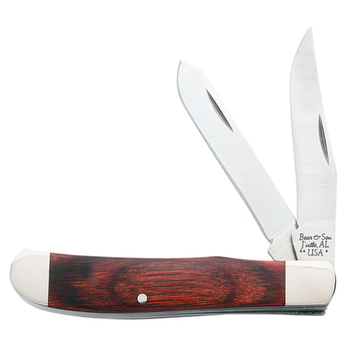 Bear and Son Mini Trapper  <br>  Rosewood 3 1/2 in.