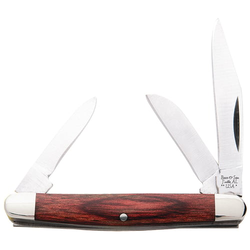 Bear and Son Small Stockman  <br>  Rosewood 2 7/8 in.