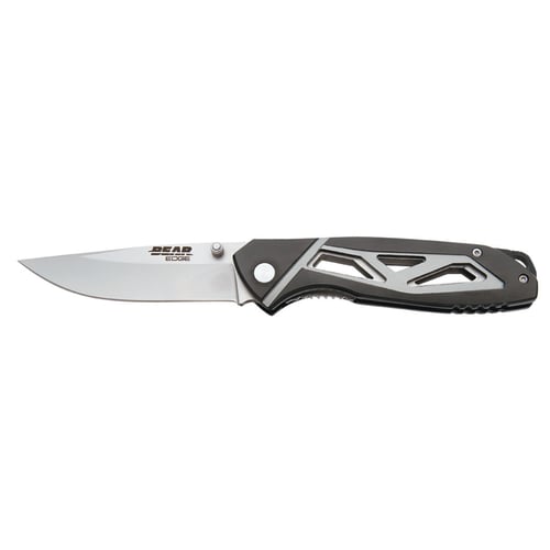 Bear and Son Sideliner Knife  <br>  Black/Gray 4 1/2 in.