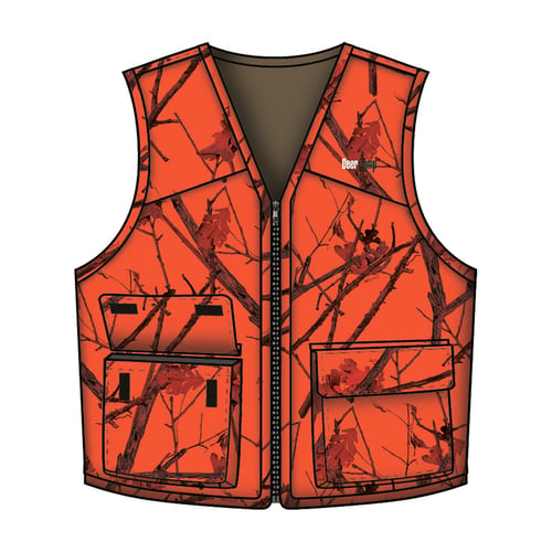 Gamehide Deer Camp Vest  <br>  Woodlot Blaze Large