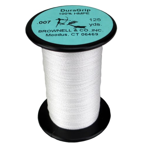 Brownell Dura Grip Serving  <br>  White .007 125 yds.