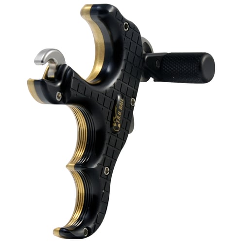 TRU Ball Blade Pro Release  <br>  Black/Brass 3 Finger Medium