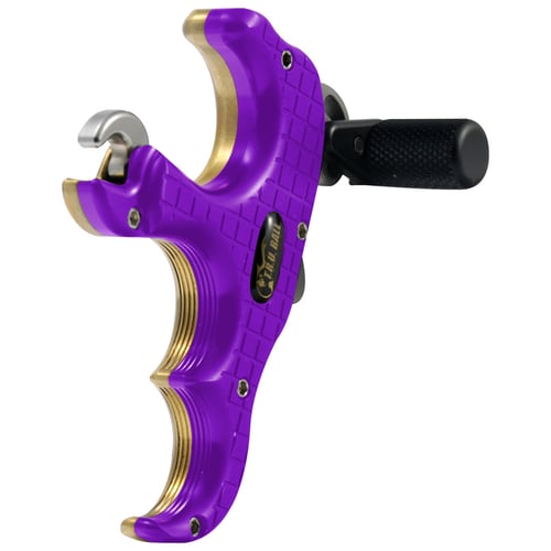 TRU Ball Blade Pro Release  <br>  Purple/Brass 3 Finger Medium