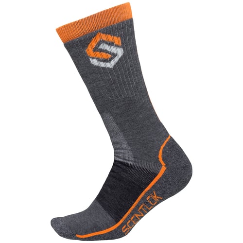 ScentLok Merino Hiking Sock  <br>  Charcoal Large
