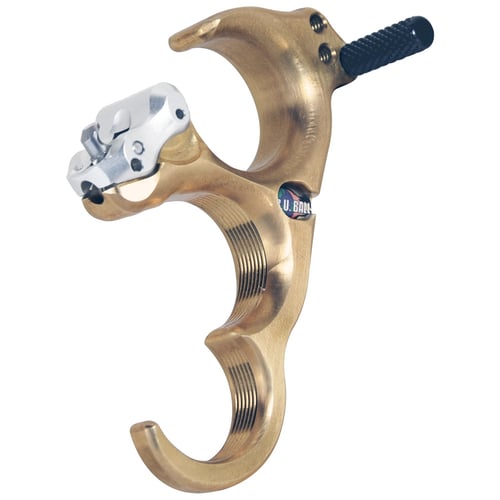 TRU Ball Honey Badger Claw Release  <br>  Brass 3 Finger Large