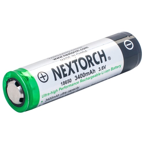 Nextorch Rechargeable Battery  <br>  3400 Mah