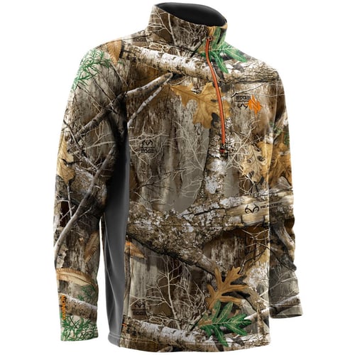Nomad Southbounder 1/4 Zip Fleece  <br>  Realtree Edge Large