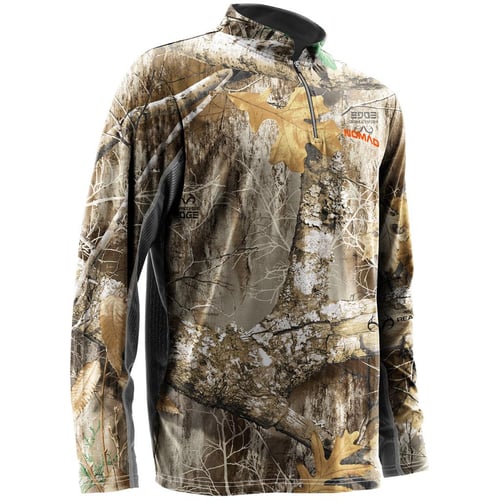Nomad Cooling 1/4 Zip  <br>  Realtree Edge Large