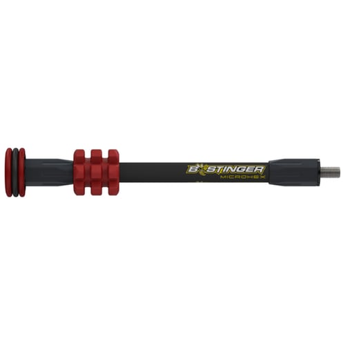 Bee Stinger MicroHex Stabilizer  <br>  Red 8 in.