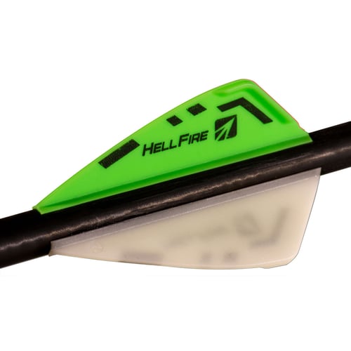 NAP Hellfire Vanes  <br>  12 White 24 Green 2 in.