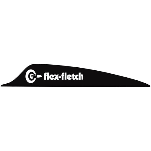 Flex Fletch FFP Shield Cut FLEX2 Vanes  <br>  Black 1.87 in. 39 pk.