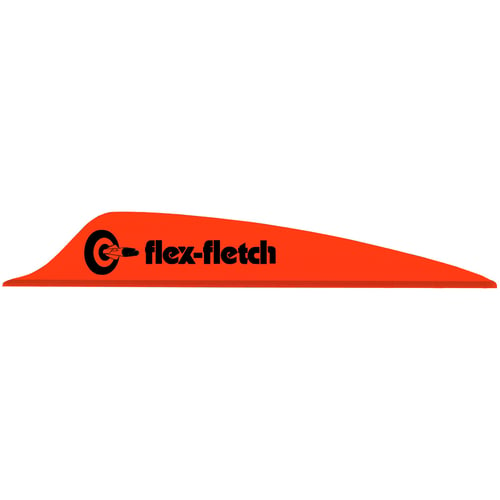 Flex Fletch FFP ShieldCut FLEX2 Vane  <br>  Blaze Orange 1.87 in. 39 pk.