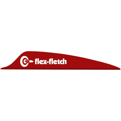 Flex Fletch FFP Shield Cut FLEX2 Vanes  <br>  Red 1.87 in. 39 pk.