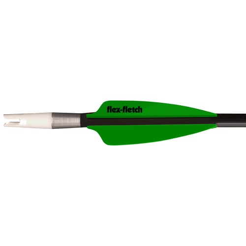 Flex Fletch FFP ShieldCut Vane  <br>  Neon Green 2.25 in. 39 pk.