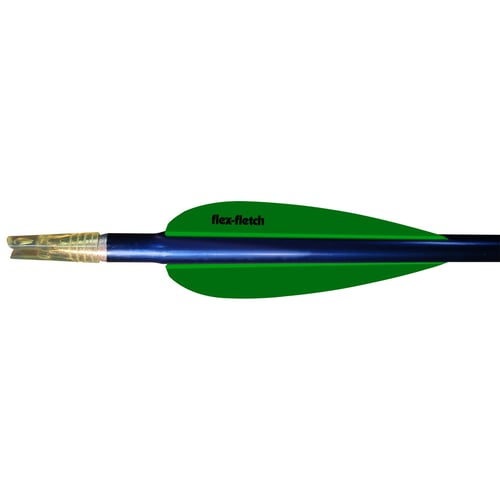 Flex Fletch FFP Vanes  <br>  Neon Green 3 in. 39 pk.