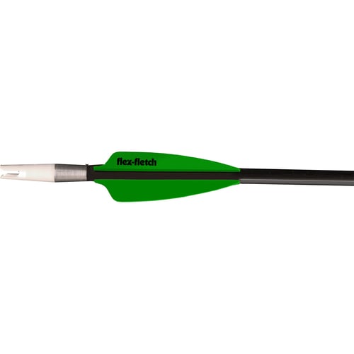 Flex Fletch FFP Shield Cut Vanes  <br>  Flo Green 3.6 in. 39 pk.