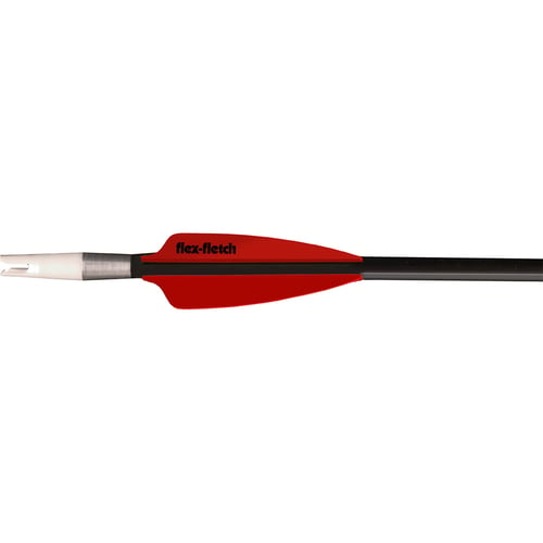 Flex Fletch FFP Shield Cut Vanes  <br>  Red 3.6 in. 39 pk.