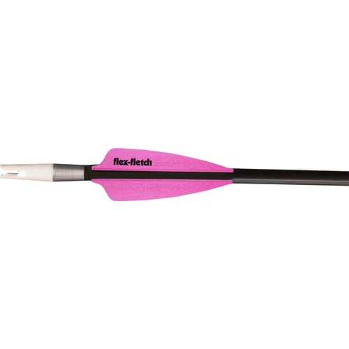 Flex Fletch FFP Shield Cut Vanes  <br>  Pearl Pink 3.6 in. 39 pk.