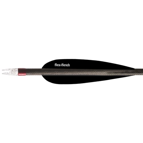 Flex Fletch FFP Vanes  <br>  Black 4.18 in. 39 pk..