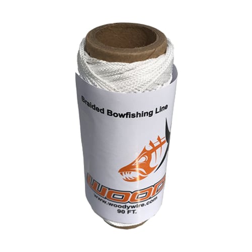 Woody Wire Bowfishing Braided Line  <br>  90 ft.