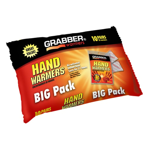 Grabber Hand Warmer  <br>  10 pr. Bag 8 pk.