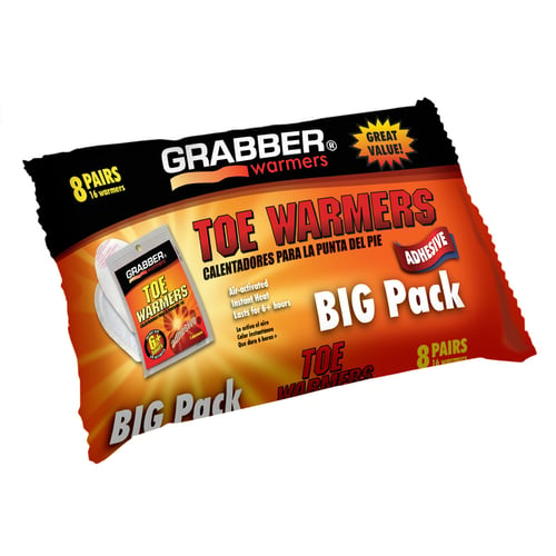 Grabber Toe Warmers  <br>  8 pr. 8 pk.