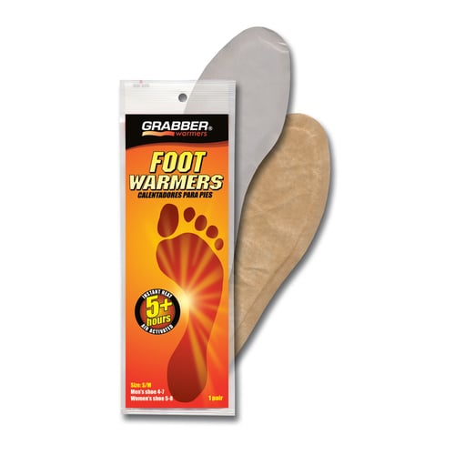 Grabber Insole Foot Warmers   <br>  Small/Medium 30 pr.