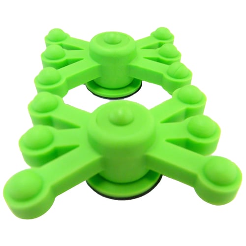 BowJax MonsterJax Limb Dampeners  <br>  Solid Limb Neon Green 2 pk.